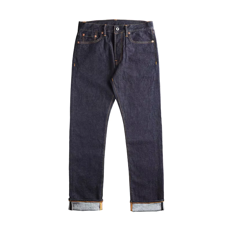 One-Wash Selvedge Straight Jeans - Image 4