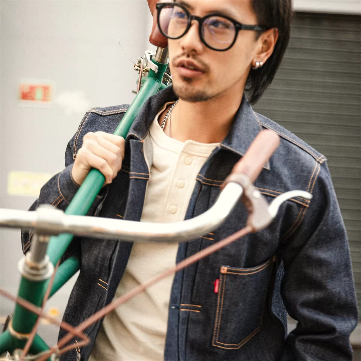 Raw Selvedge Denim Jacket - Image 2