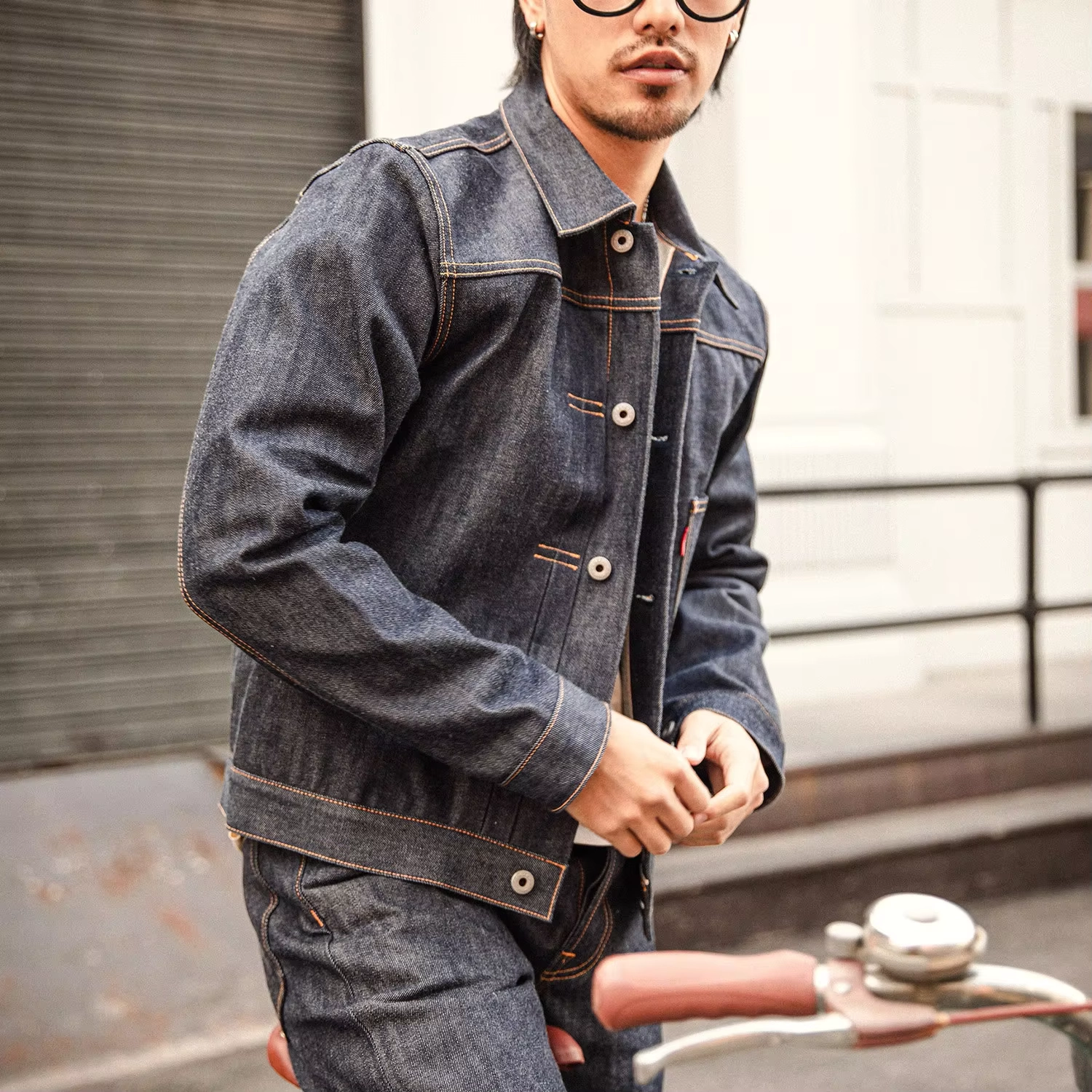Raw Selvedge Denim Jacket