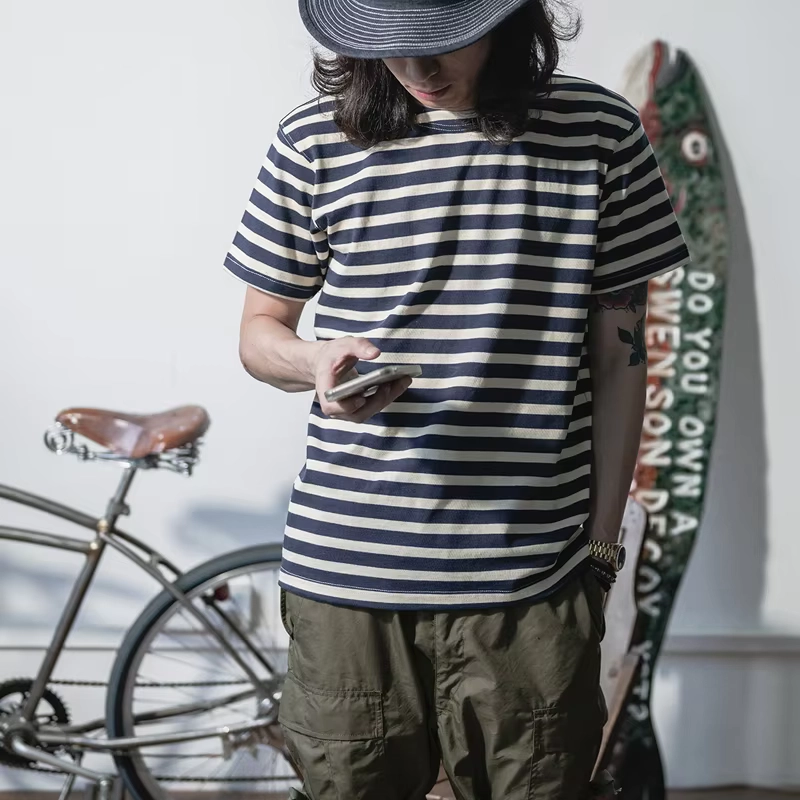 Breton Stripe Short-Sleeve Tee - Image 2