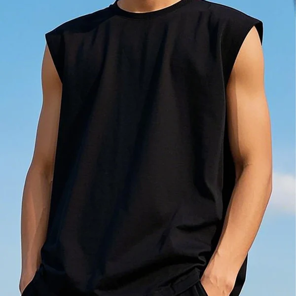 Printed Cotton Training Tank