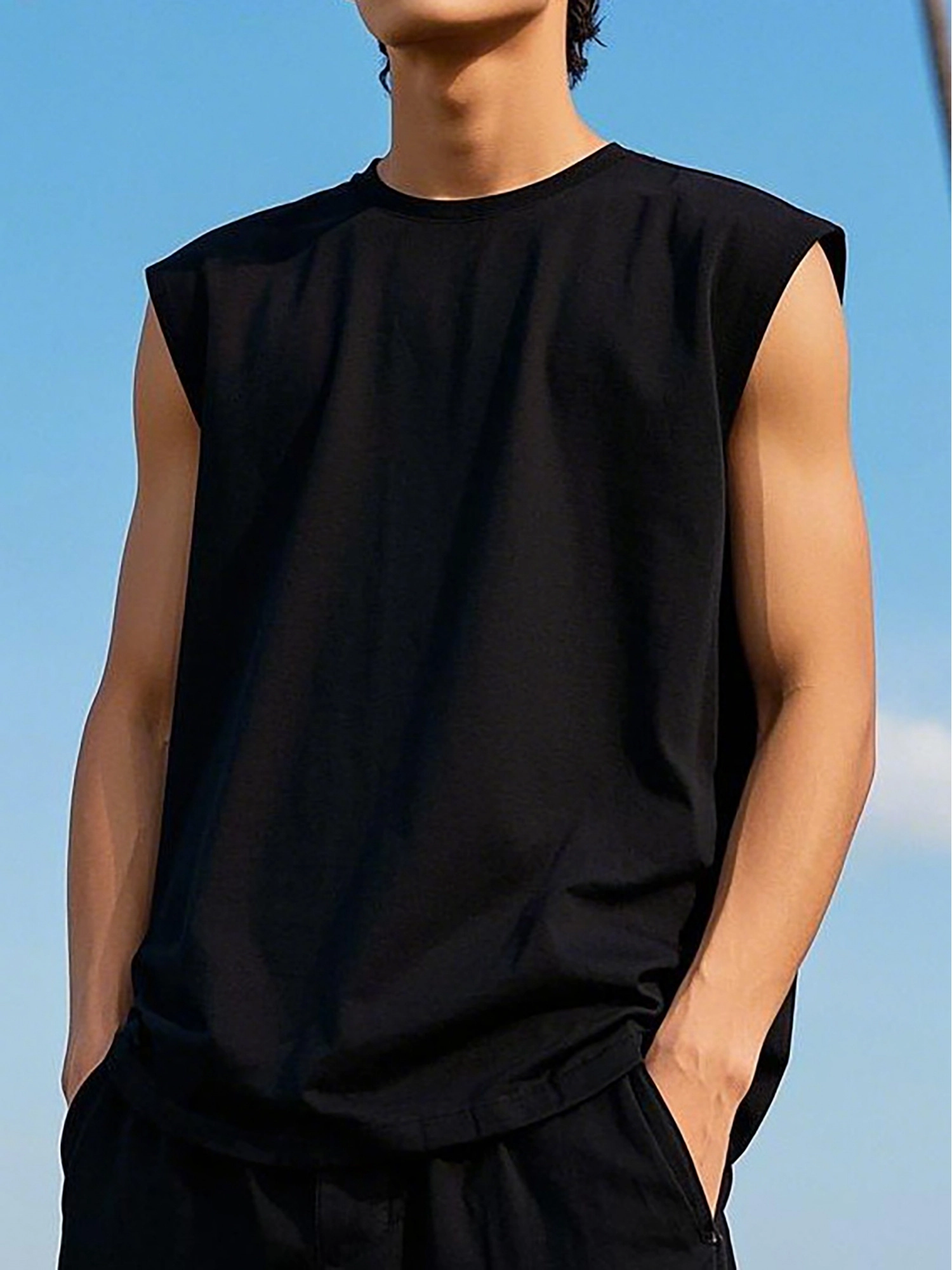 Printed Cotton Training Tank