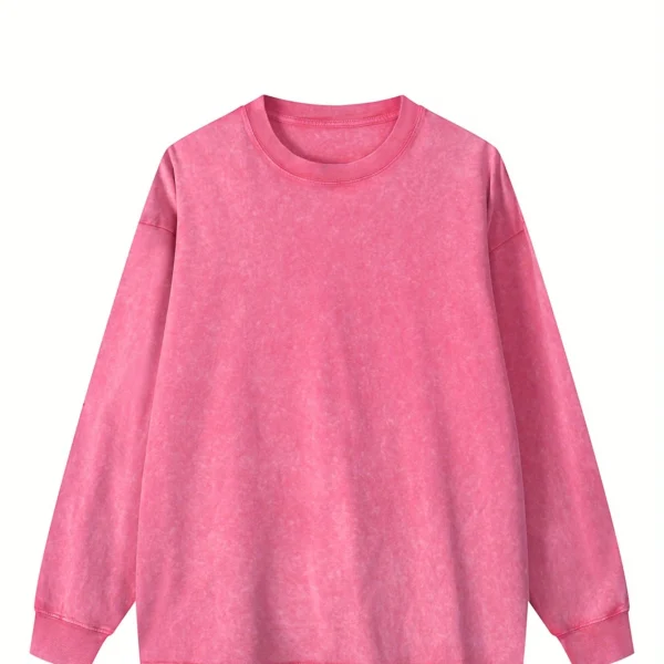 Heavyweight Vintage-Wash Long-Sleeve Tee