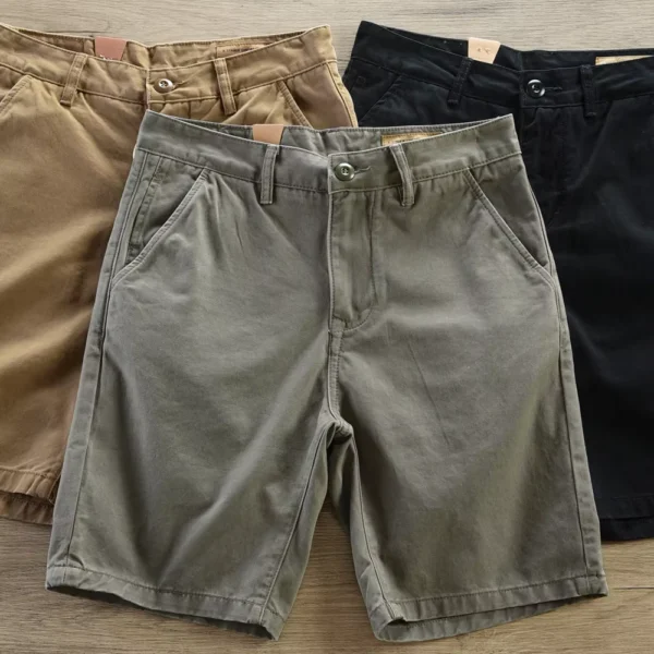 Men's Cotton Cargo Shorts