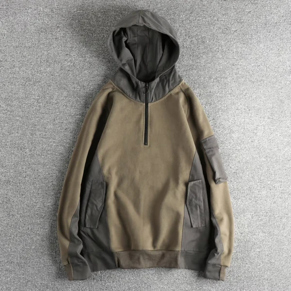 Men's Washed Cotton Hoodie