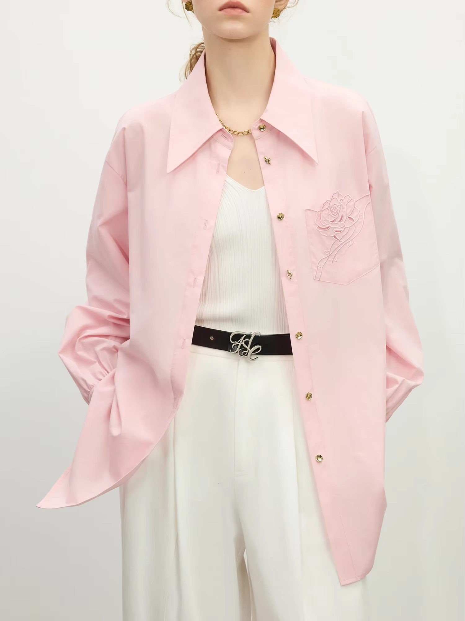 Women's Lyocell Cotton Blouse - Image 3