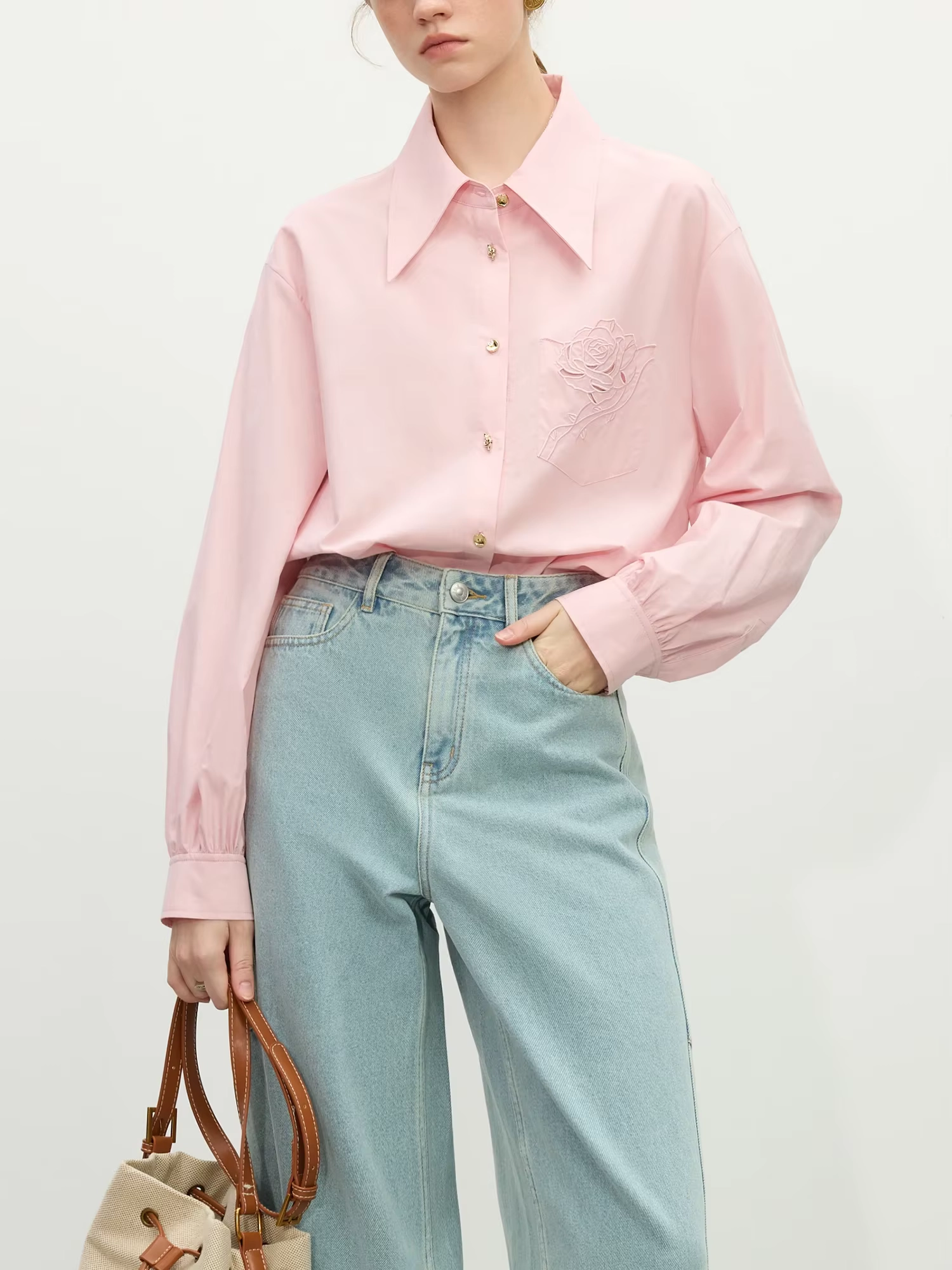 Women's Lyocell Cotton Blouse - Image 4