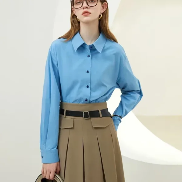 Women's Cotton Oversized Blouse