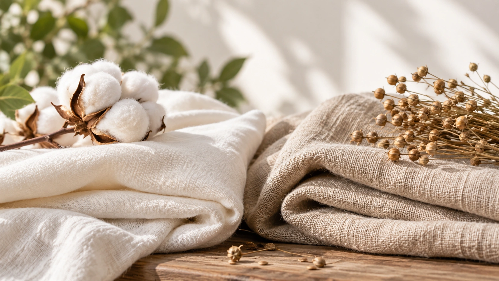 Cotton vs Linen: How They Differ and How to Choose